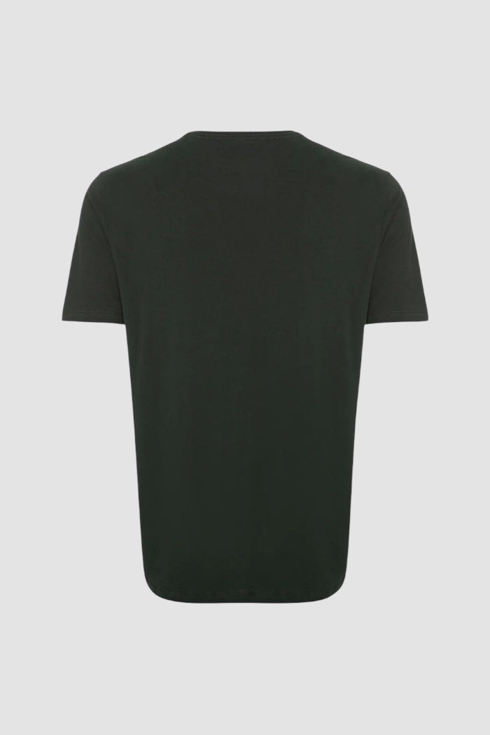 Camiseta John John Logo Verde Militar