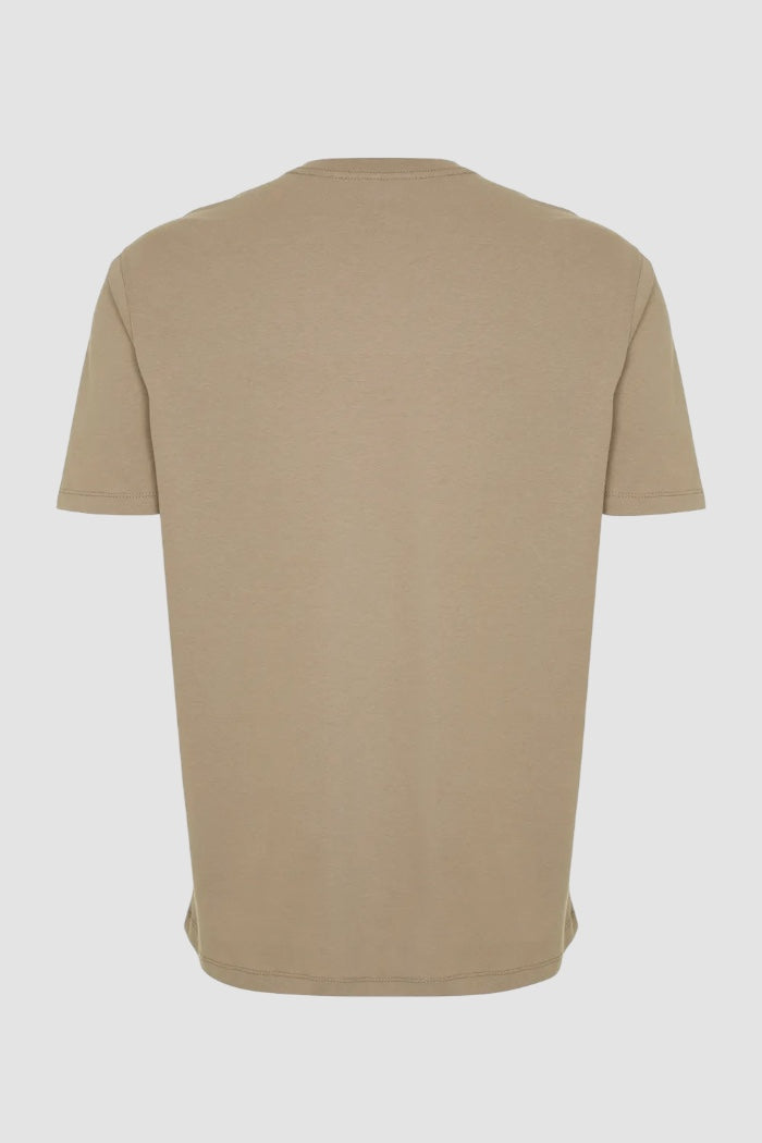 Camiseta John John Logo Bege Claro