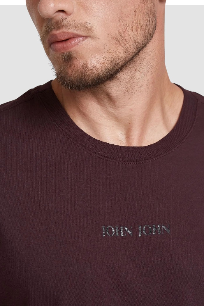 Camiseta John John Clean Bordo