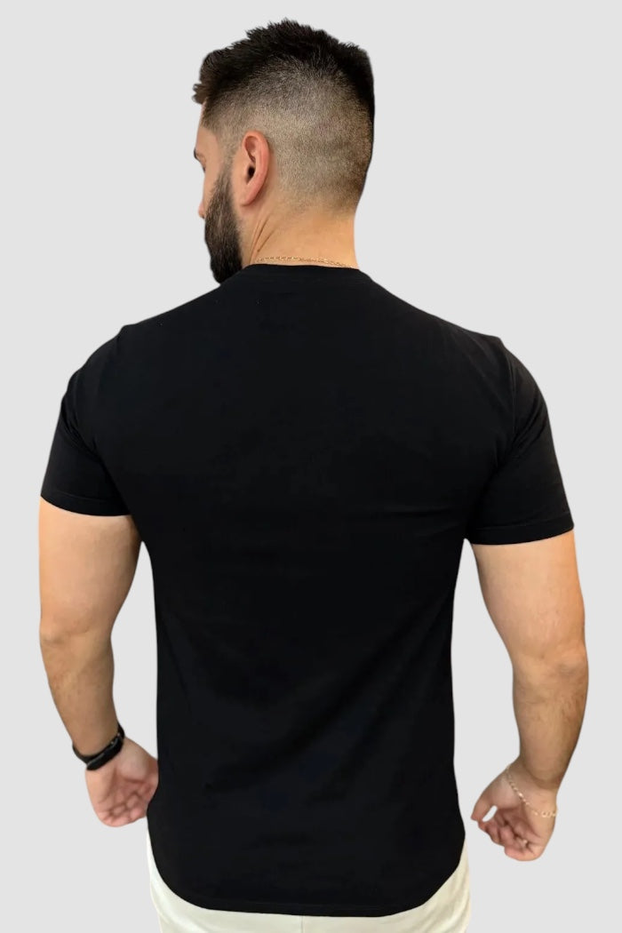 Camiseta John John Clean Lines Preto