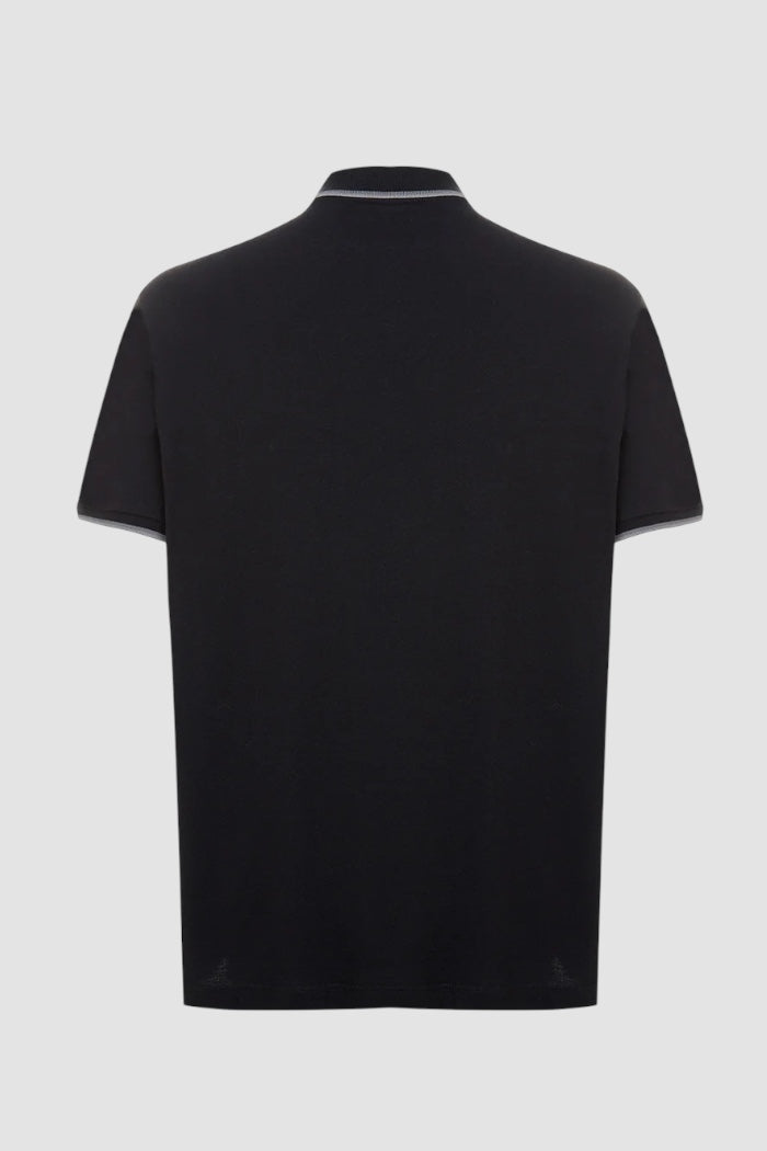 Polo John John Lines Preto