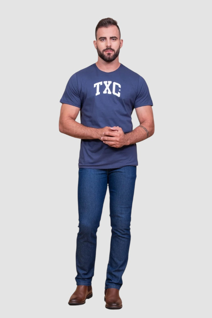 CAMISETA TXC CUSTOM MC ESTAMPADO 19737 MARINHO