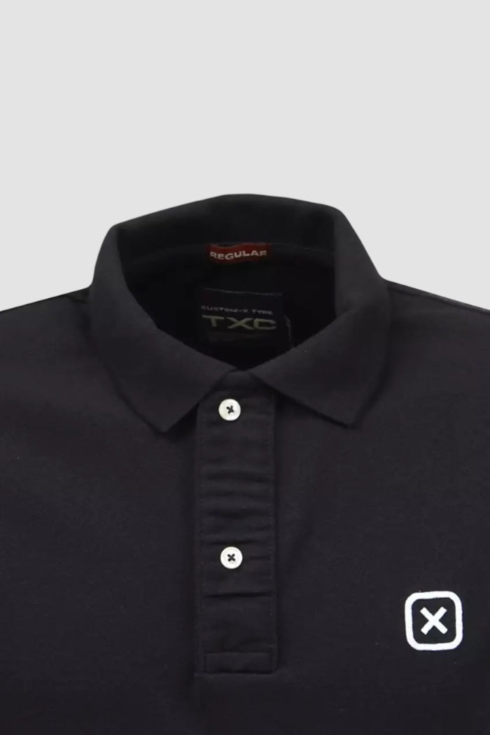 POLO TXC CUSTOM BORDADO 6368 PRETO
