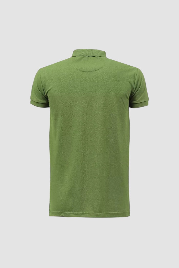 POLO CUSTOM BORDADO 6368 TXC VERDE MILITAR