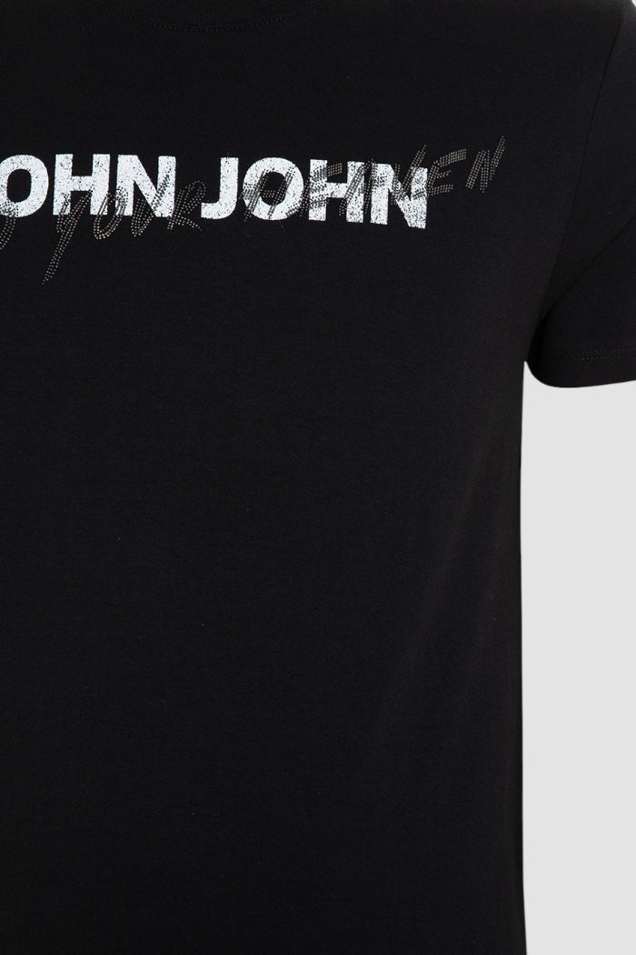 Camiseta John John Sl Find Preto