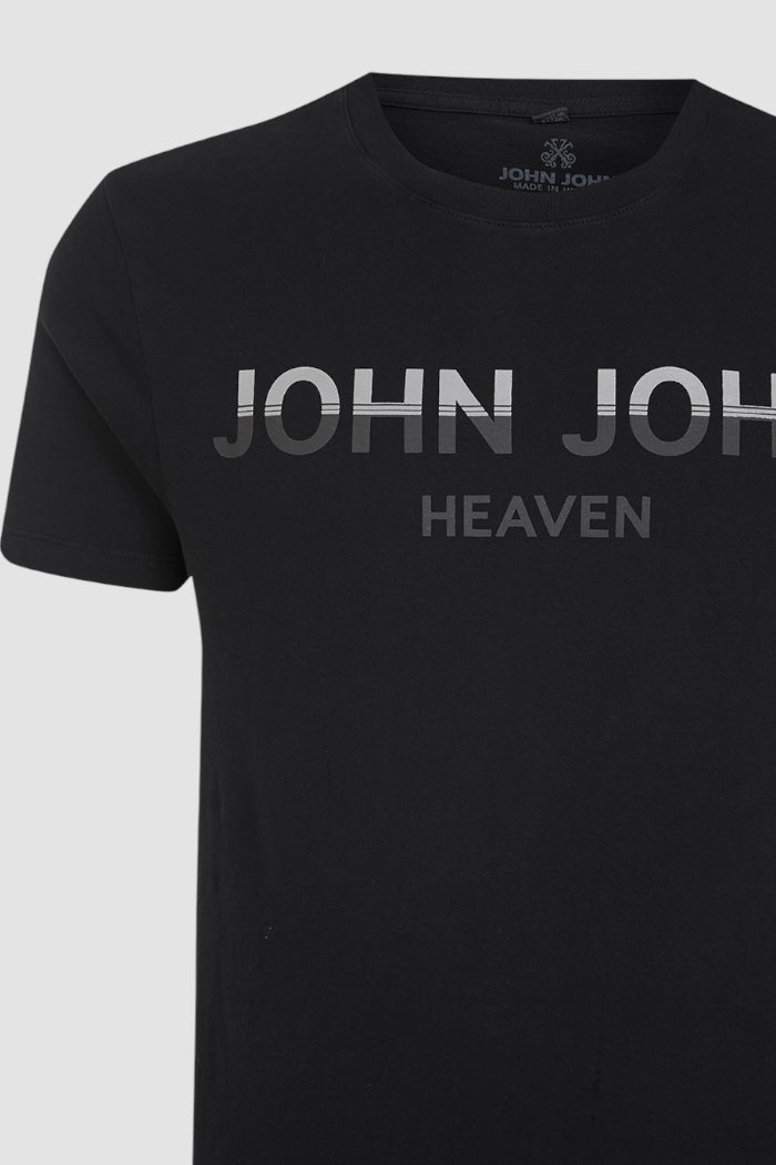 Camiseta John John Double Preto