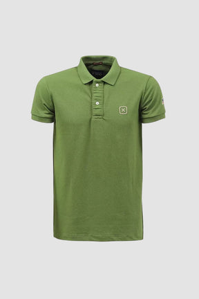POLO CUSTOM BORDADO 6368 TXC VERDE MILITAR