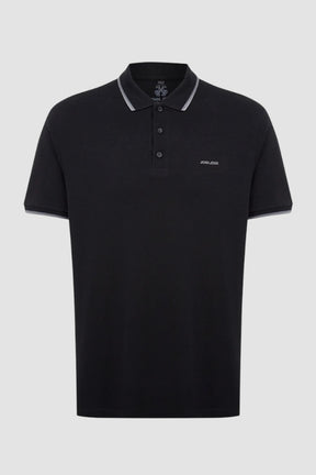 Polo John John Lines Preto