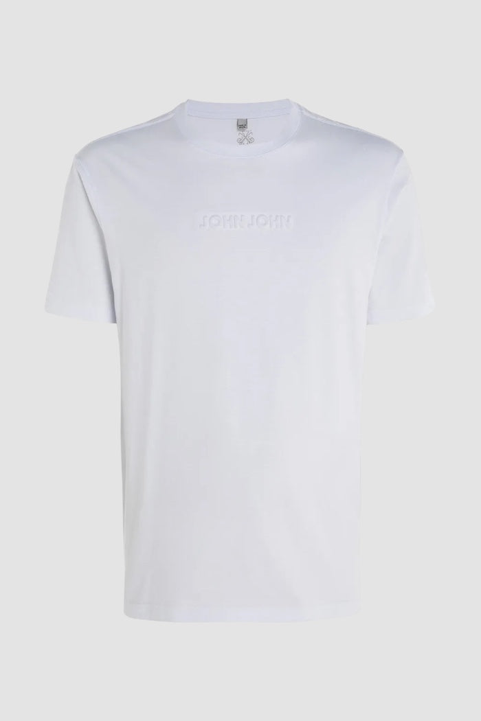 Camiseta John John Embossed Branco