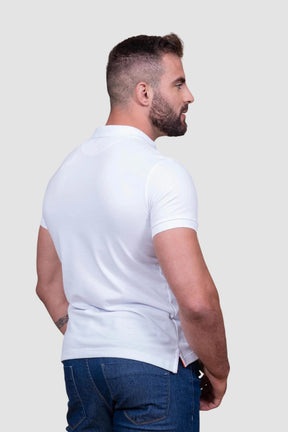 POLO CUSTOM BORDADO 6368 TXC BRANCO