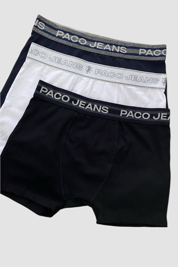 KIT 3 CUECA BOXER 82 PACO