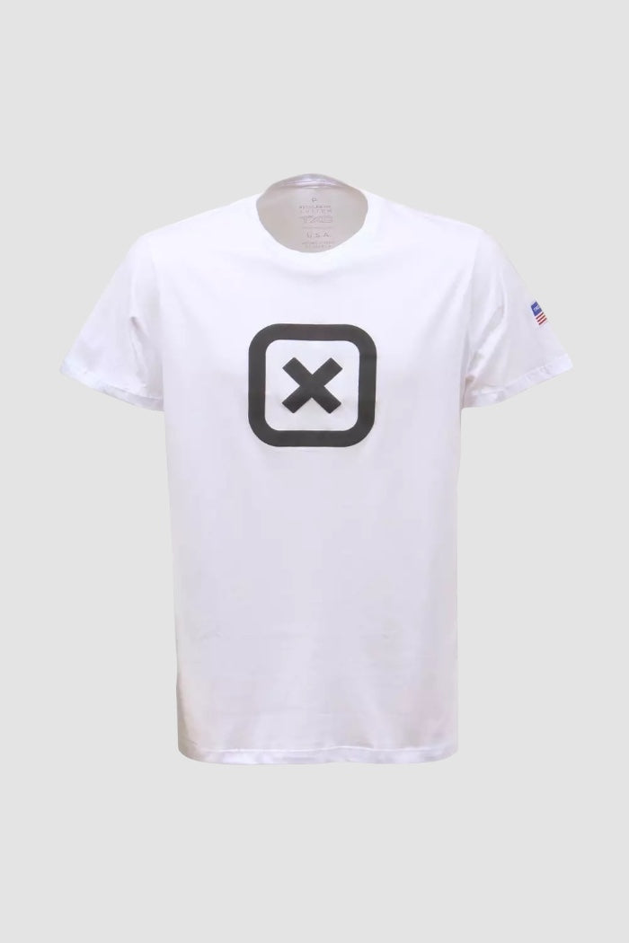 CAMISETA TXC REGULAR MEIA MALHA PENTEADA ESTAMPADA 19742 BRANCO