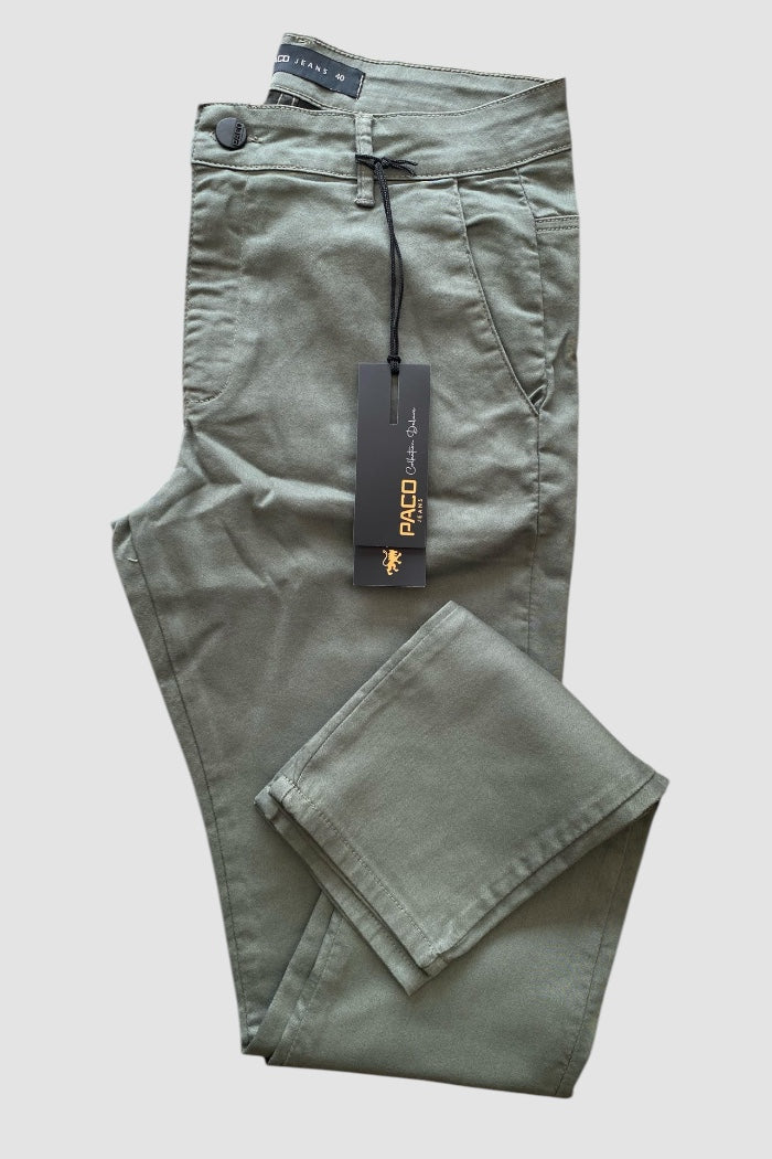 CALCA SARJA CHINO VERAO 53 PACO JEANS
