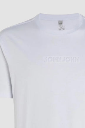 Camiseta John John Embossed Branco