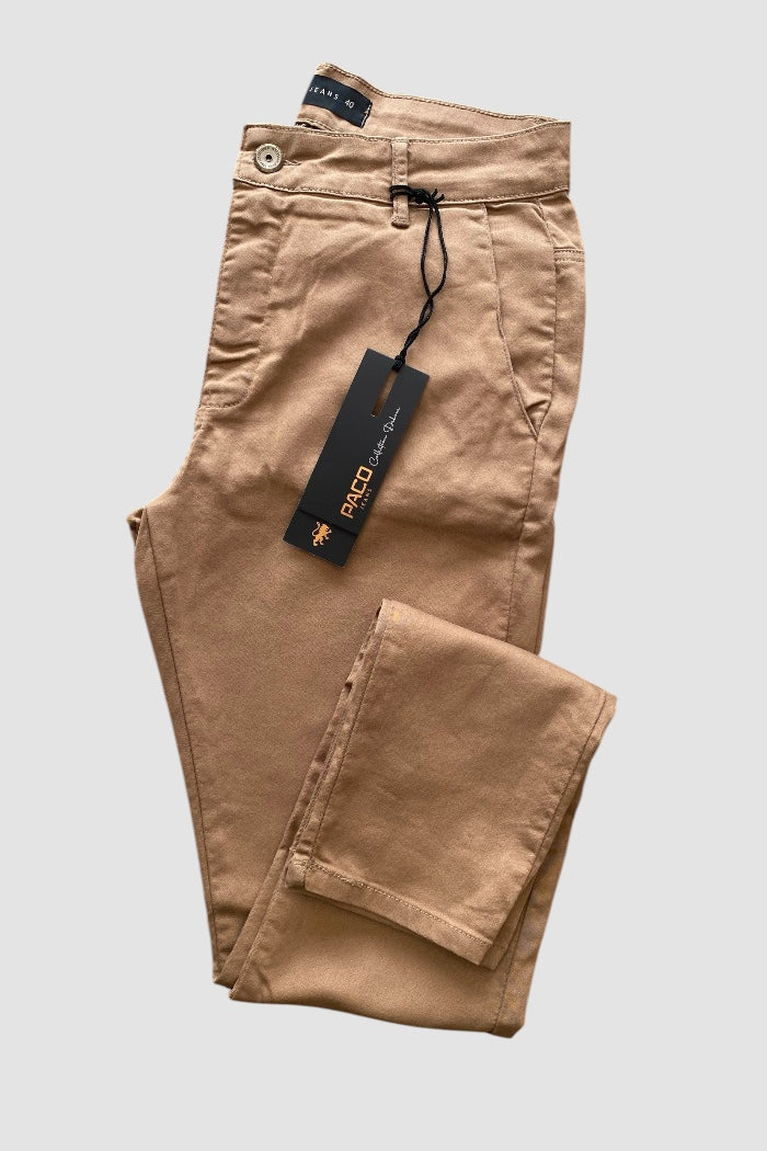 CALCA SARJA CHINO VERAO 53 PACO JEANS