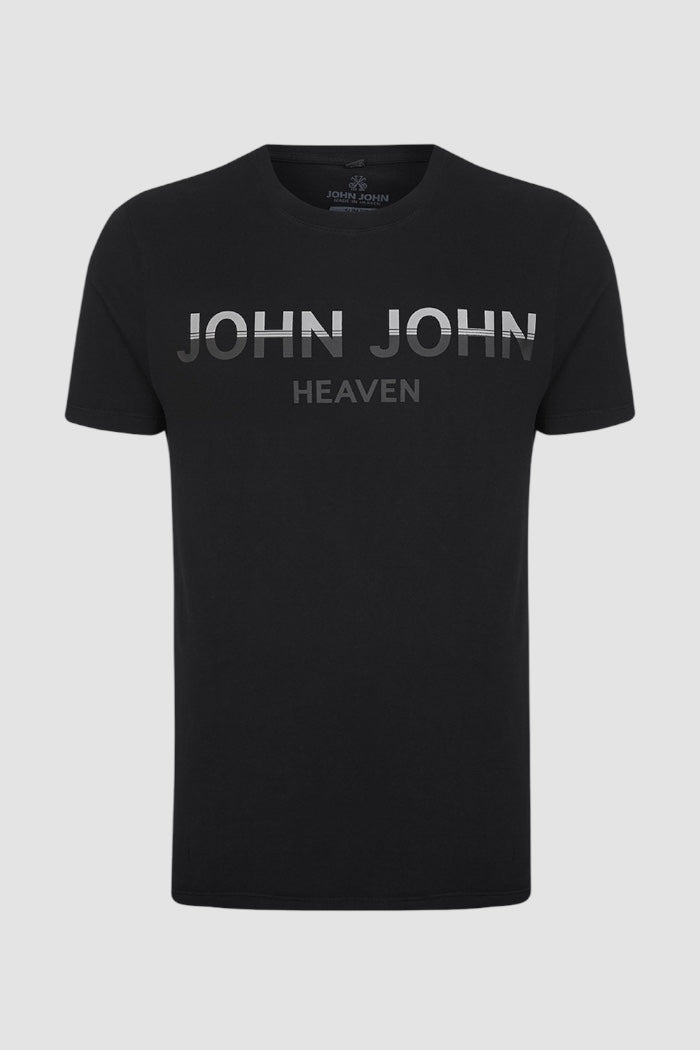 Camiseta John John Double Preto