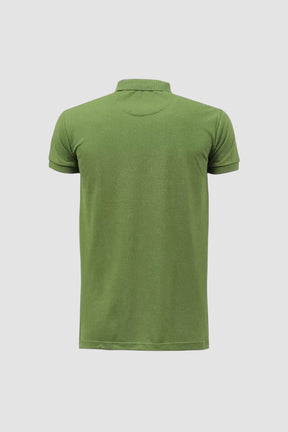 POLO CUSTOM BORDADO 6368 TXC VERDE MILITAR