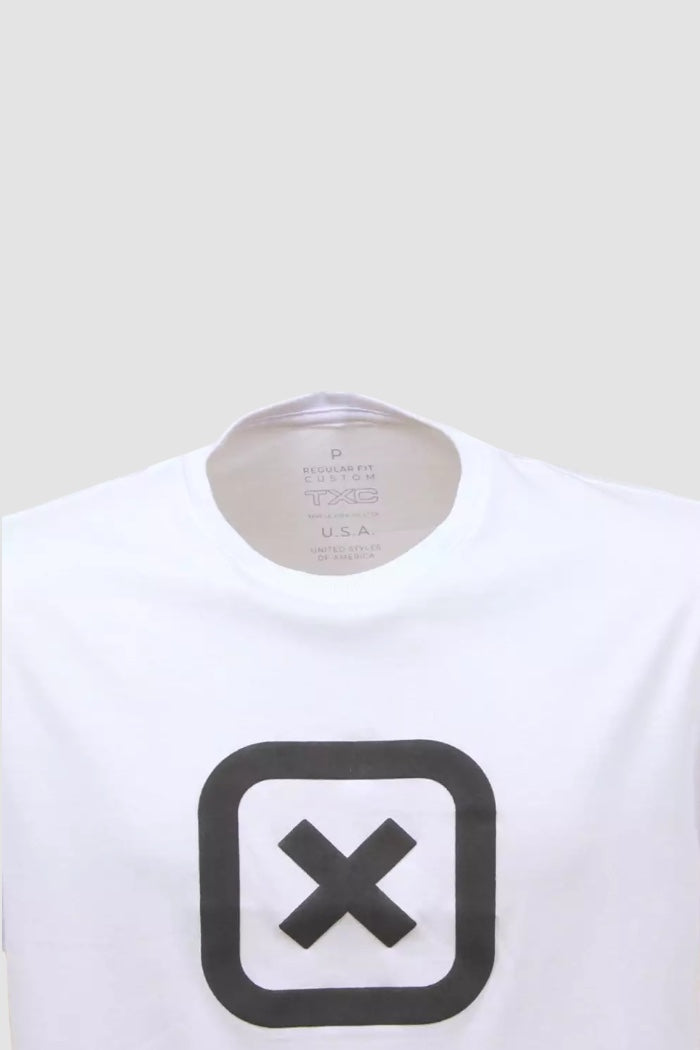 CAMISETA TXC REGULAR MEIA MALHA PENTEADA ESTAMPADA 19742 BRANCO