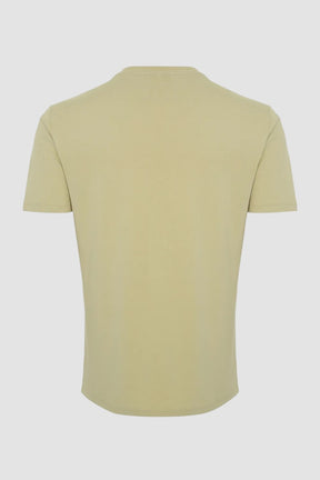 Camiseta John John Logo Amarelo Claro