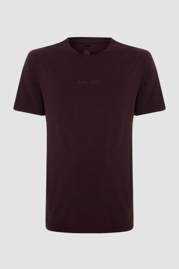 Camiseta John John Clean Bordo
