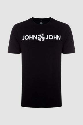 Camiseta John John Logo Preto