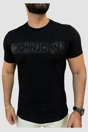 Camiseta John John Clean Lines Preto