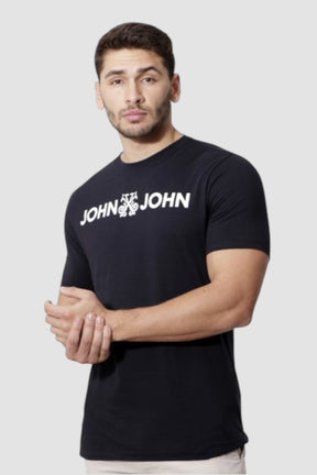 Camiseta John John Logo Preto