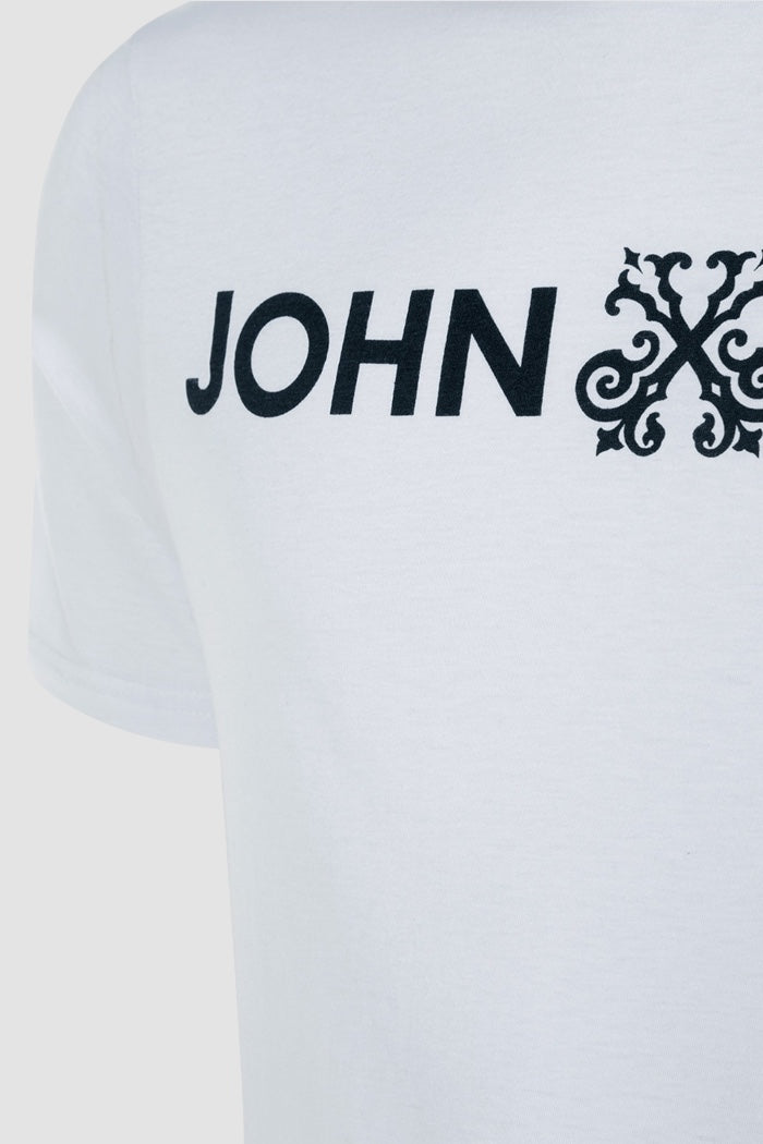 Camiseta John John Logo Branco