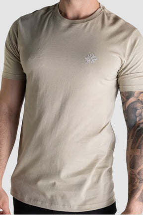 Camiseta John John Básica Transfer Verde Claro