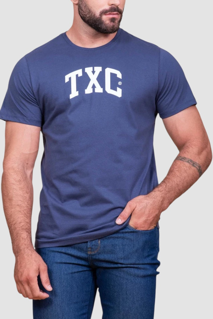 CAMISETA TXC CUSTOM MC ESTAMPADO 19737 MARINHO